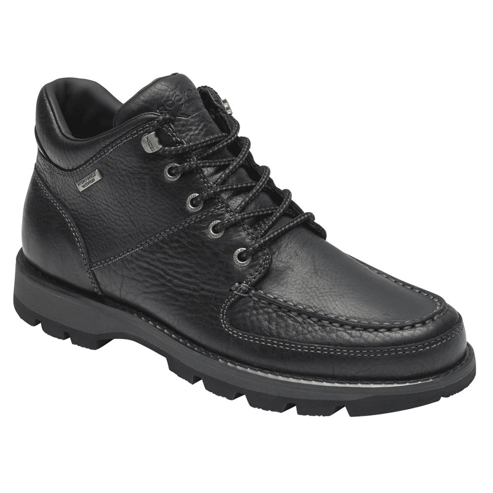 Rockport Mens Umbwe II Waterproof Chukka - Boots Black - VPO143529